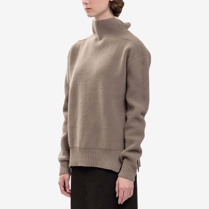 Rick Owens - Ladies Fisherman Tabard Sweater in Dust