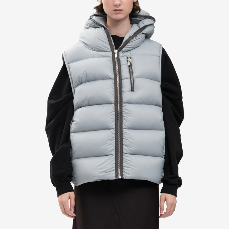 Rick Owens - Sealed Vest in Pale Blue