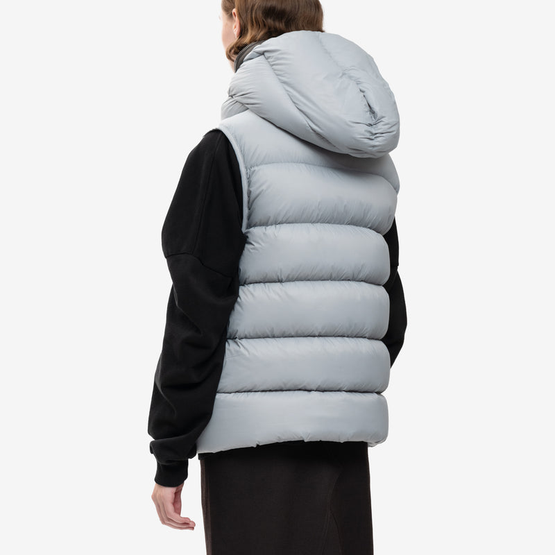 Rick Owens - Sealed Vest in Pale Blue