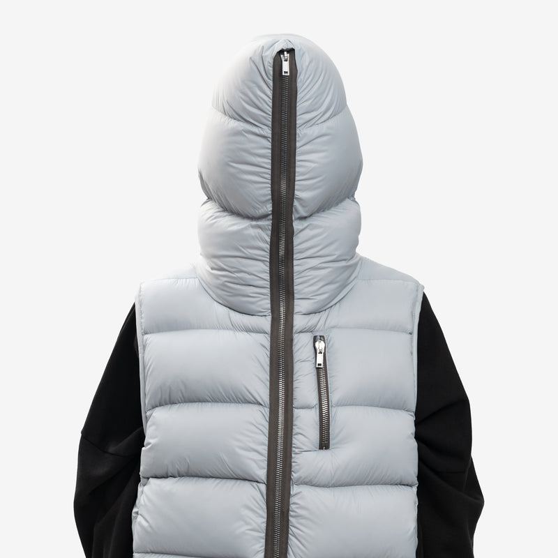 Rick Owens - Sealed Vest in Pale Blue