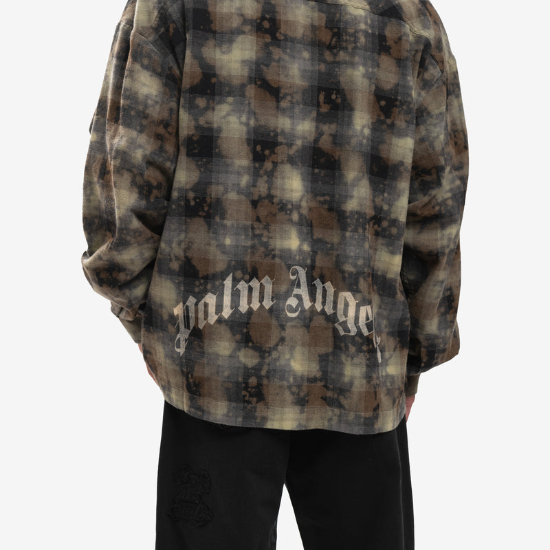 Curved Logo Check Shirt