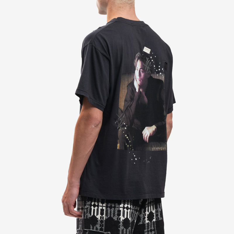 Dom Rebel Tee Leonardo DiCaprio Vintage T-Shirt in Black