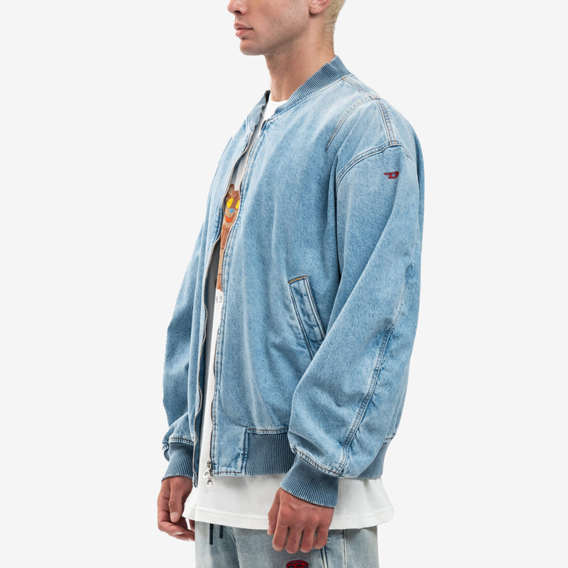 Denim Bomber Jacket