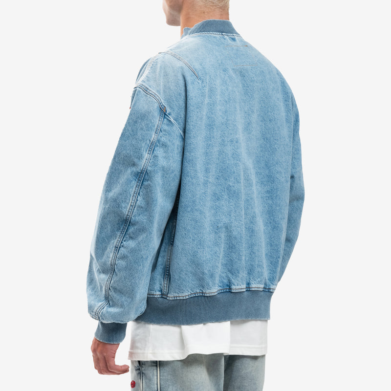 Denim Bomber Jacket