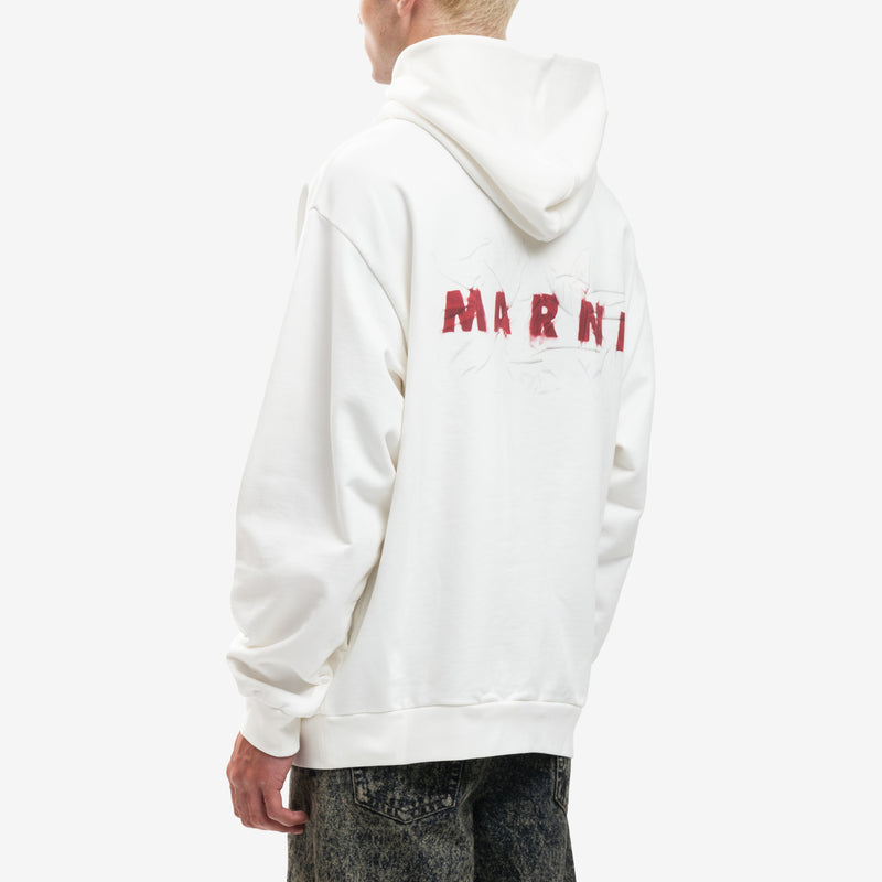 Wrinkled Logo Hoody