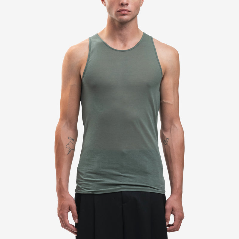 Low Cut Fluid Tank Top