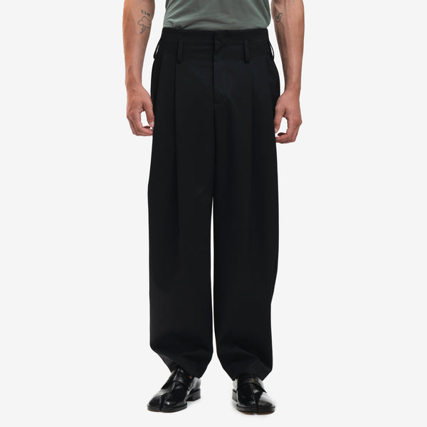 Mens KENZO Relaxed School Boy Pants in Black