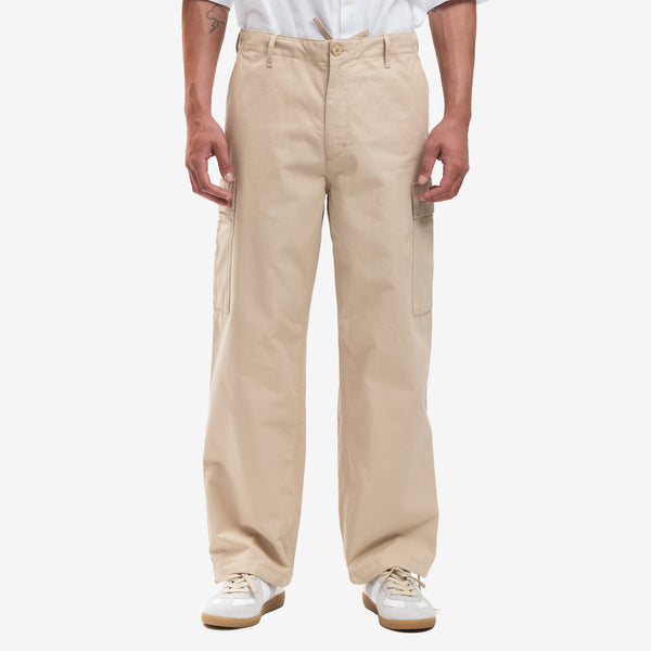 Mens KENZO Cargo Workwear Pants in Beige