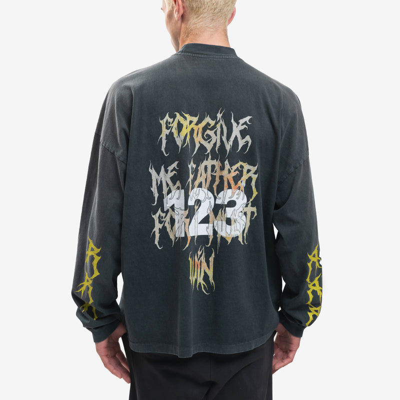 RRR123 Rivington Roi Rebis Mens Forgive Me Long Sleeve Tee