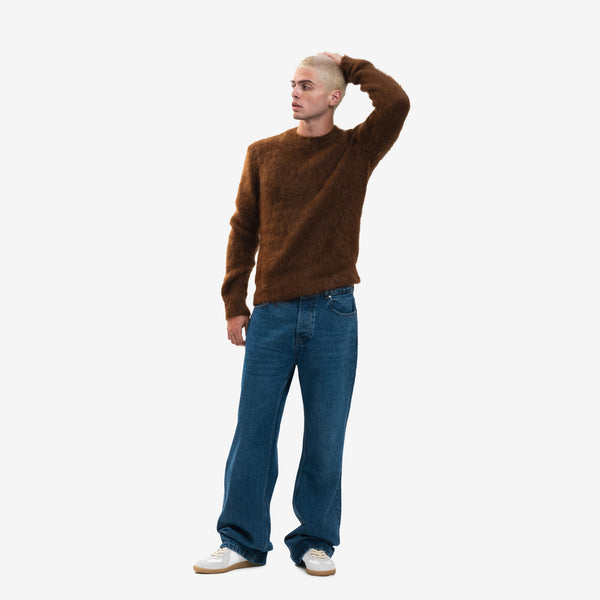 Brushed Mohair Sweater