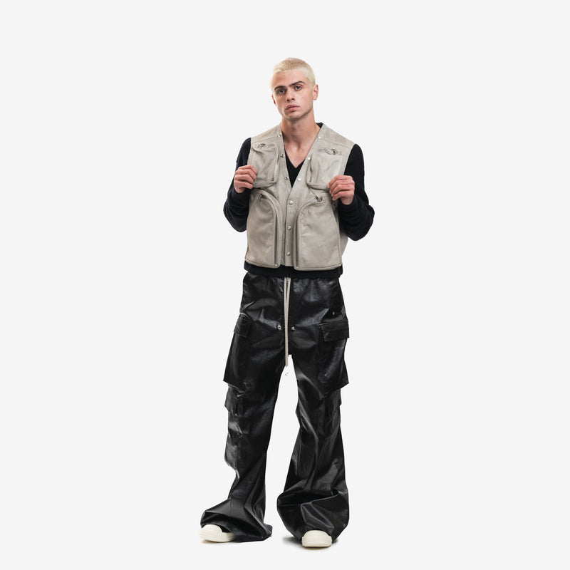 Cargo Leather Vest