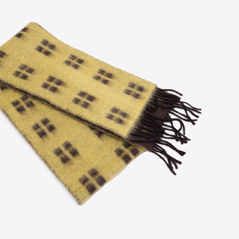 Squared Mohair Scarf