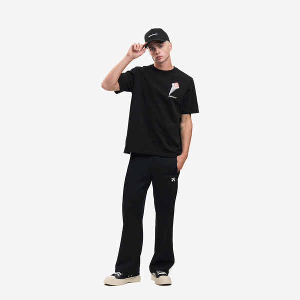 Palm Angels Track Pants New Monogram in Black