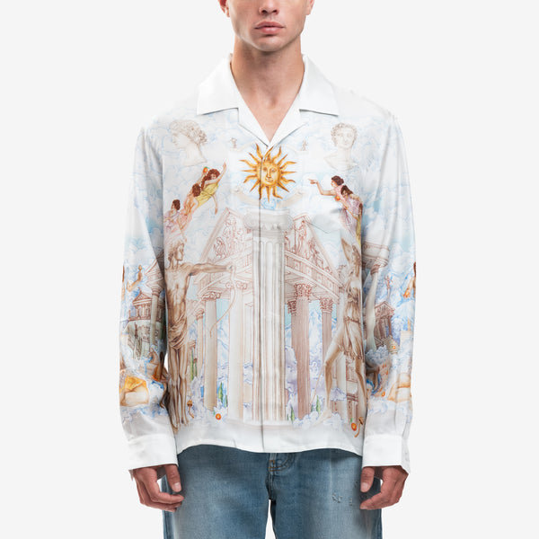 Le Temple du Savoir Silk Shirt