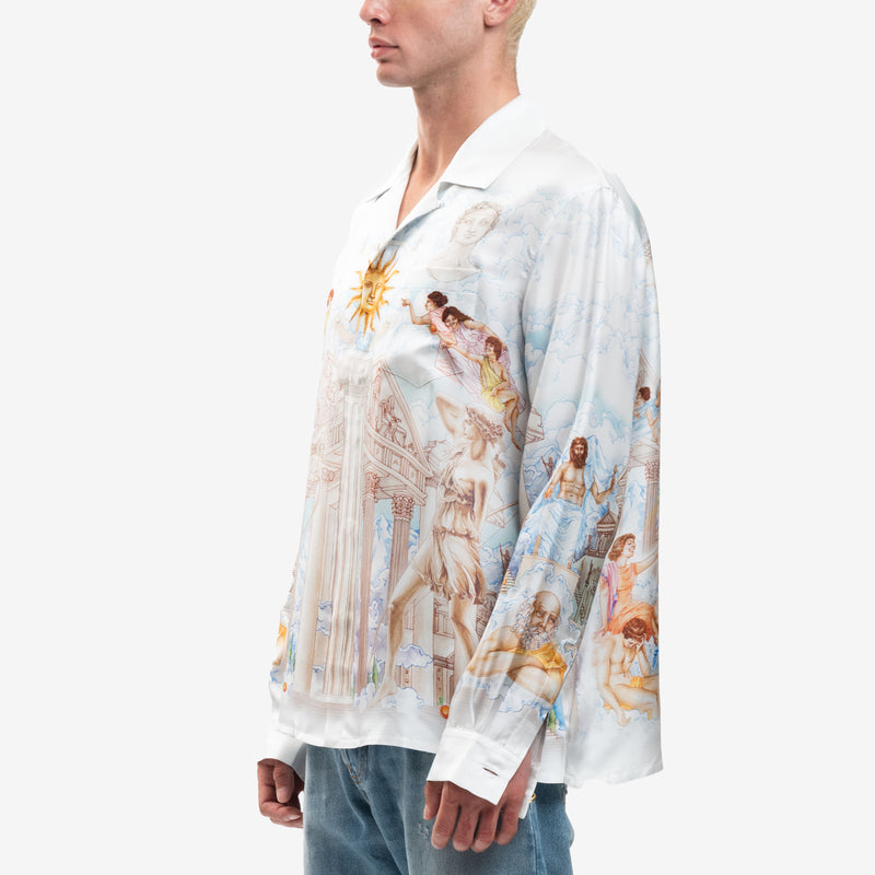 Le Temple du Savoir Silk Shirt