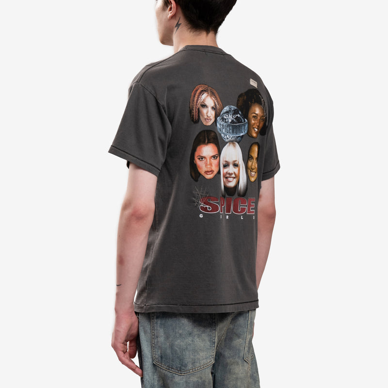 Dom Rebel Tee Spice Girls Vintage T-Shirt in Black