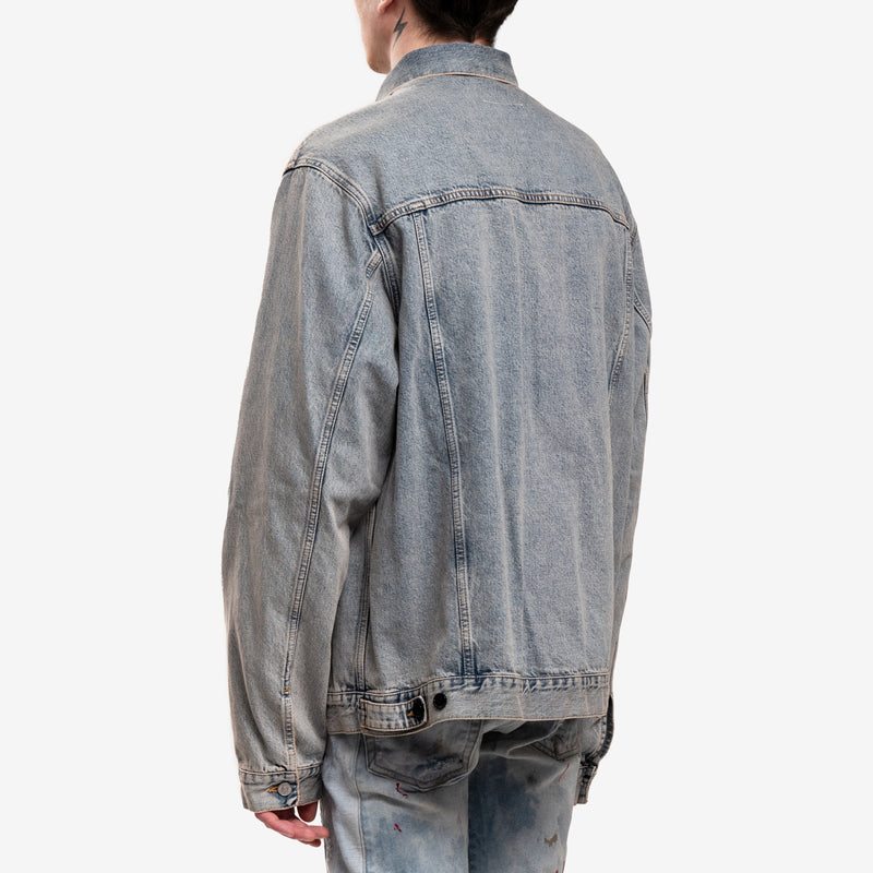 Cut Out Jean Jacket