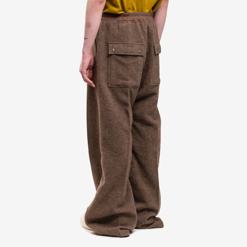 Unisex Rick Owens Wide Bela Pants in Fawn