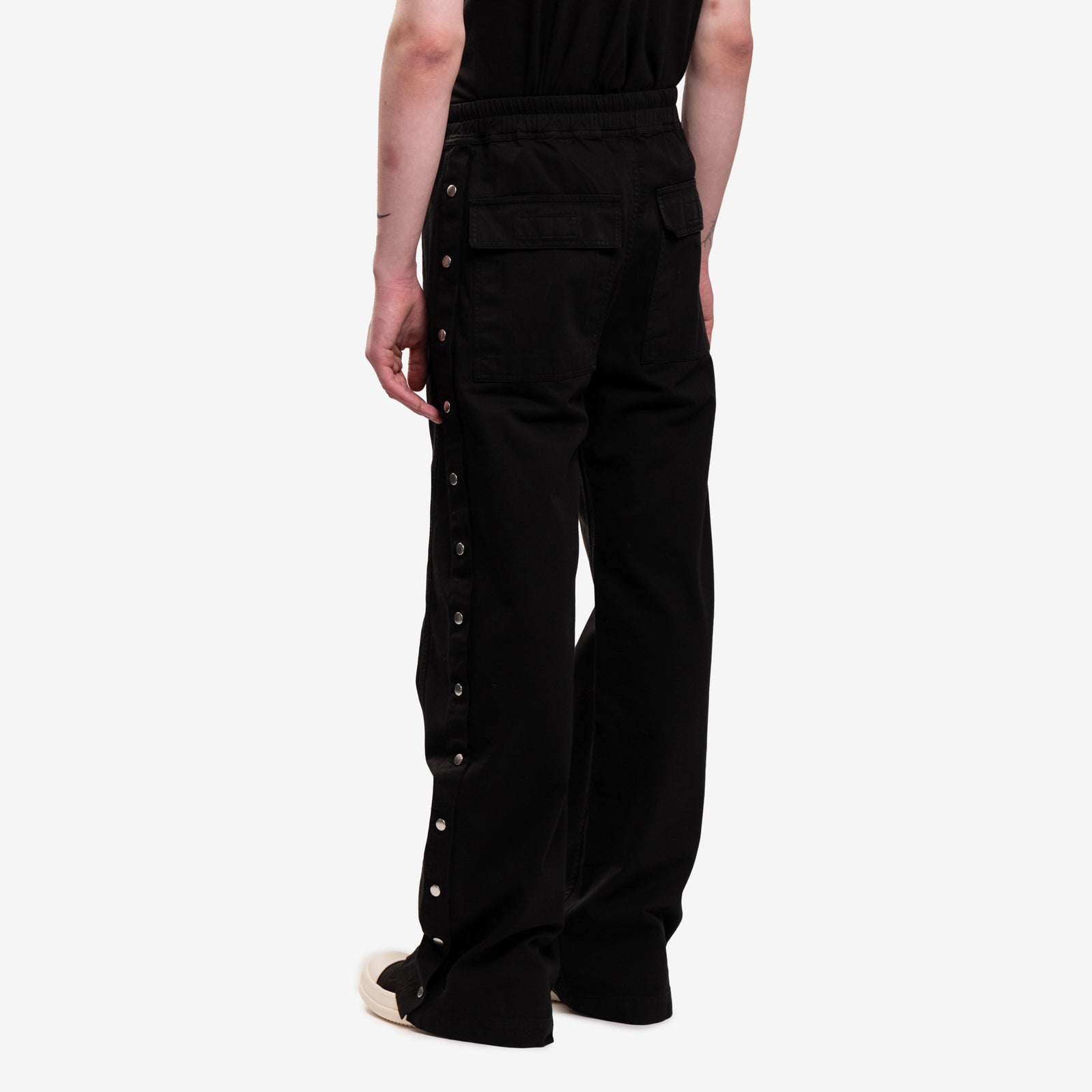 Rick Owens DRKSHDW Mens Pusher Pants in Black