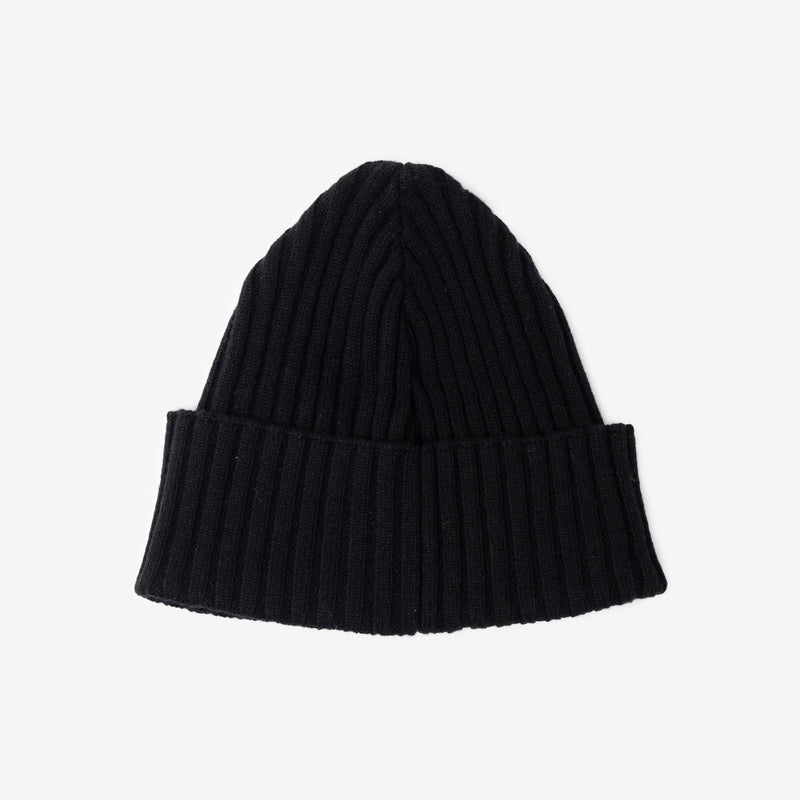 CH Plus Leather Patch Beanie