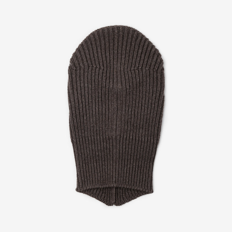 Unisex Rick Owens Porterville Skull Ski Mask in Dust