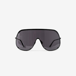 Unisex Rick Owens Eyewear Shield Sunglasses in Black