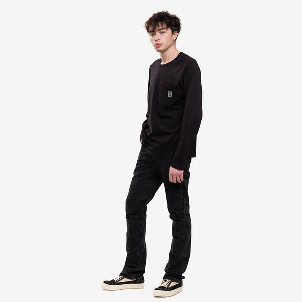 CH Embroidered  LS T-Shirt