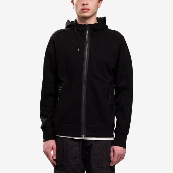 Diag Raised Fleece Goggle Zip Hoody