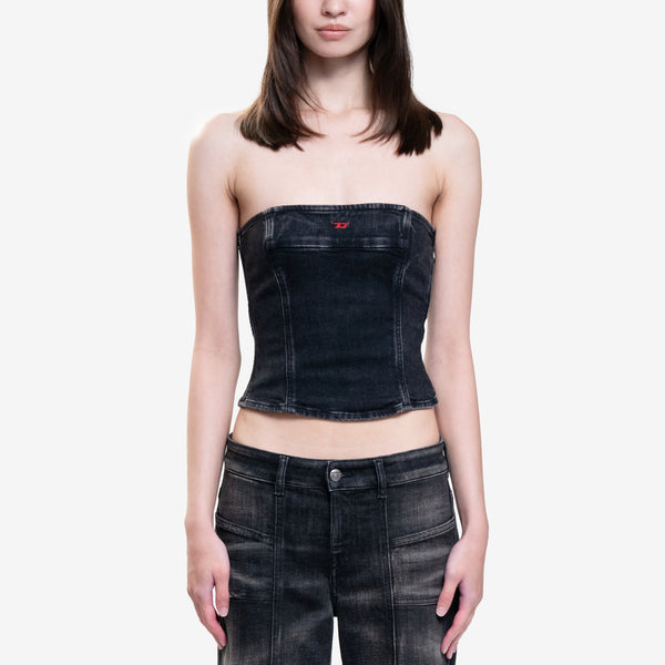 Womens Deville Denim Tube Top