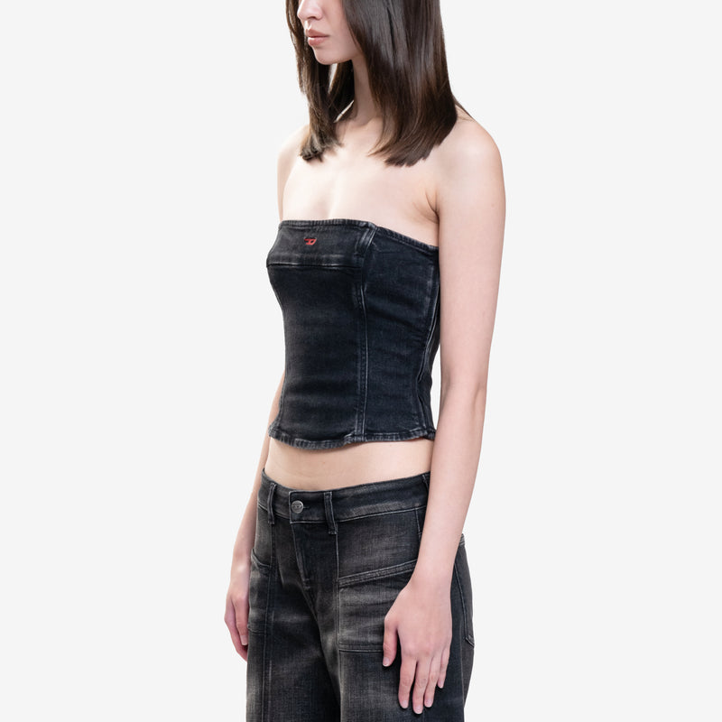 Womens Deville Denim Tube Top