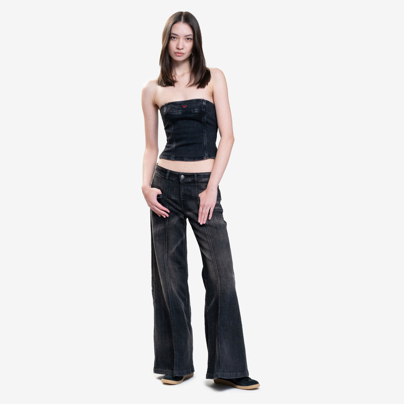 Womens Deville Denim Tube Top