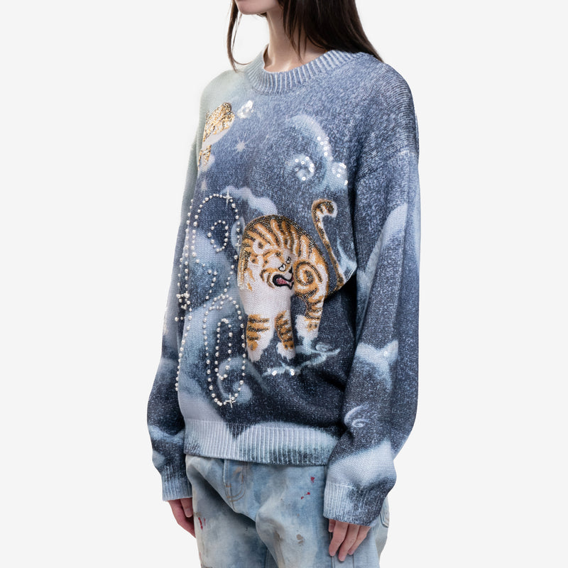 Cloud Tiger Sweater