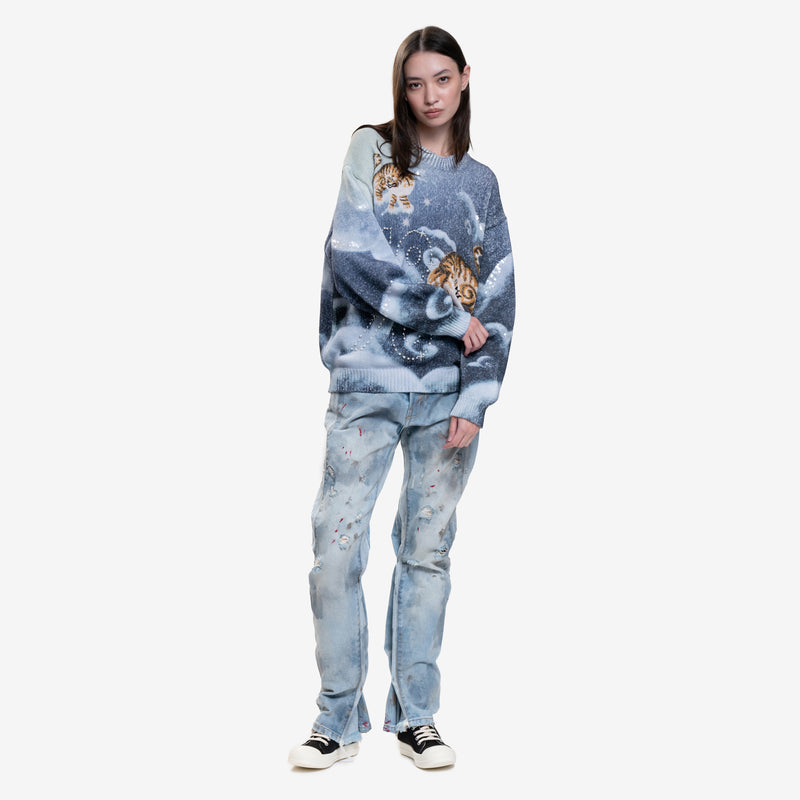 Cloud Tiger Sweater