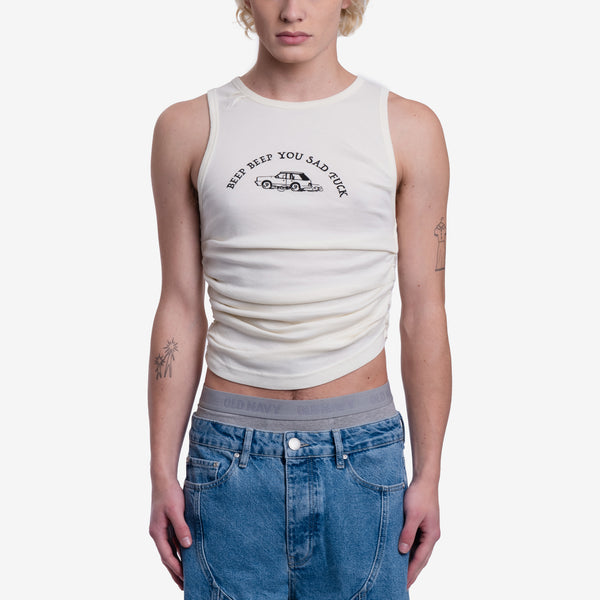 Tye Wrinkle Tank Top