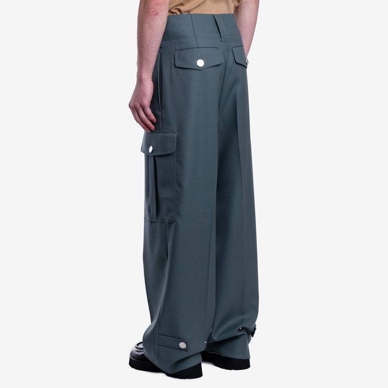 Straight Fit Cargo Trousers