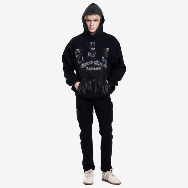 Represent Clo Mens Thoroughbred Hoody in Black