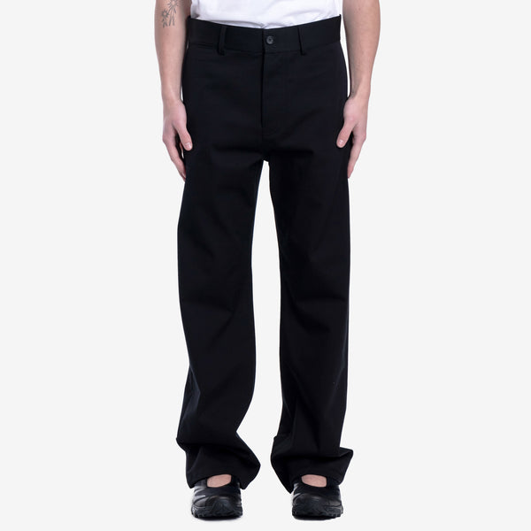 MARNI Mens Straight Leg Chino Pants in Black