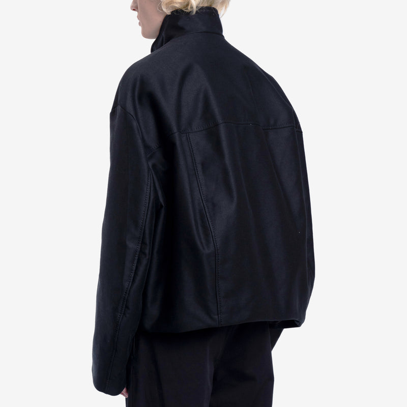 Cropped Cocoon Jacket