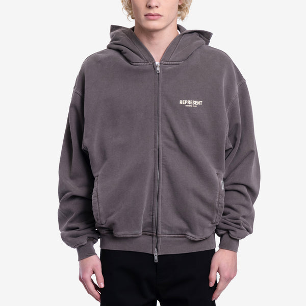 Mens Represent Clothing Brand - Owners Club Zip Hoodie