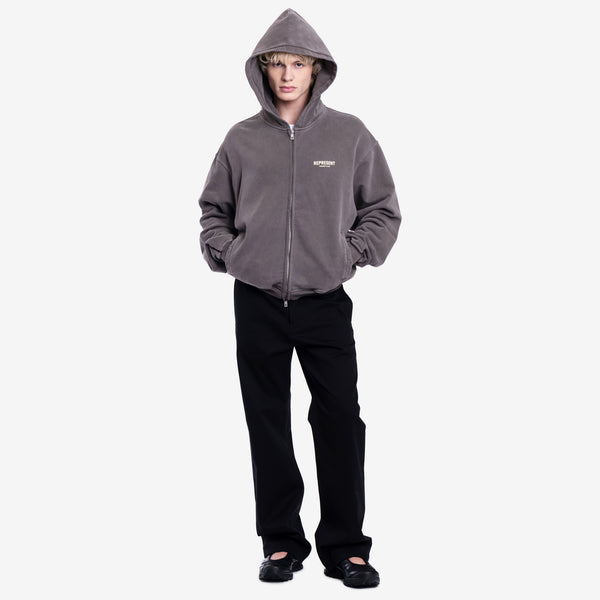 Mens Represent Clothing Brand - Owners Club Zip Hoodie