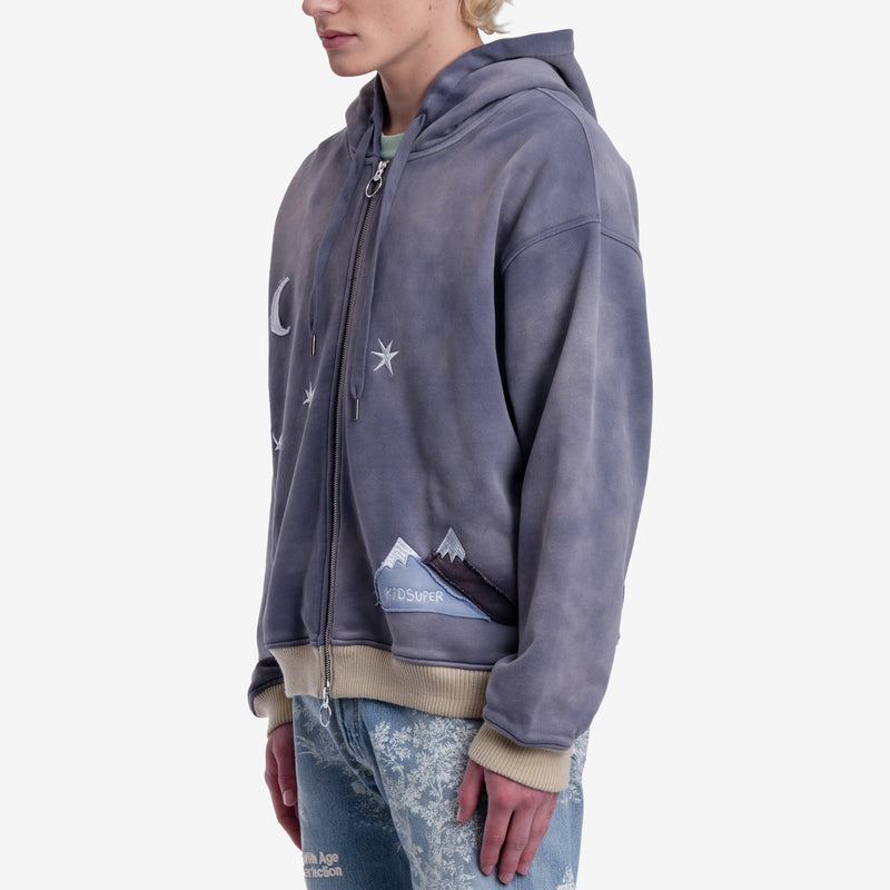 Moon Zip Hoody