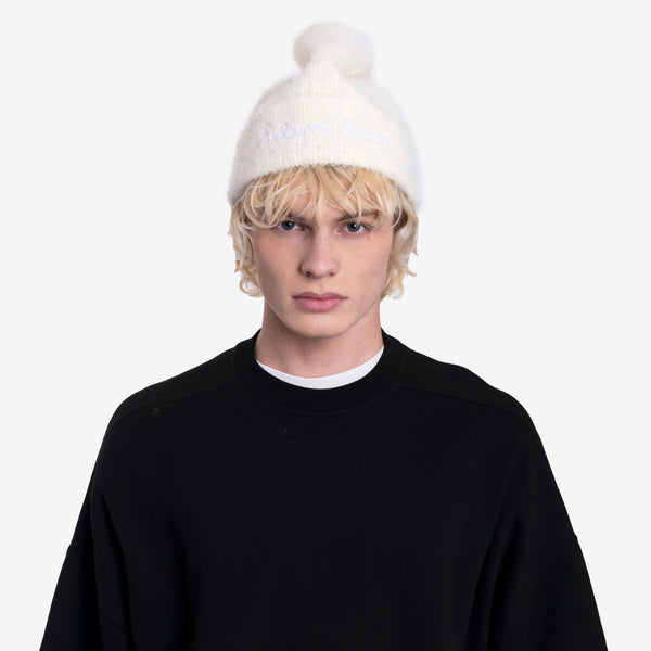 Fuzzy Knit Beanie