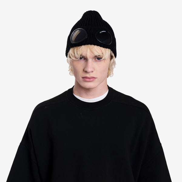 Extra Fine Wool Goggle Beanie