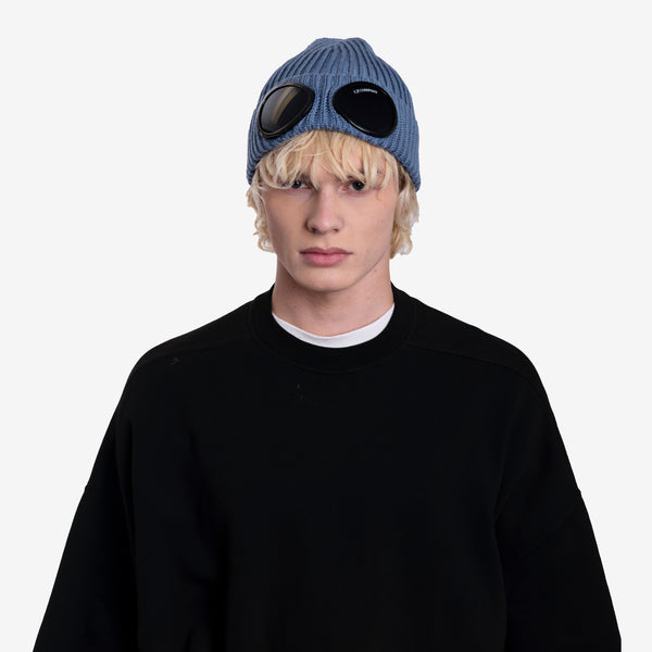 Extra Fine Wool Goggle Beanie