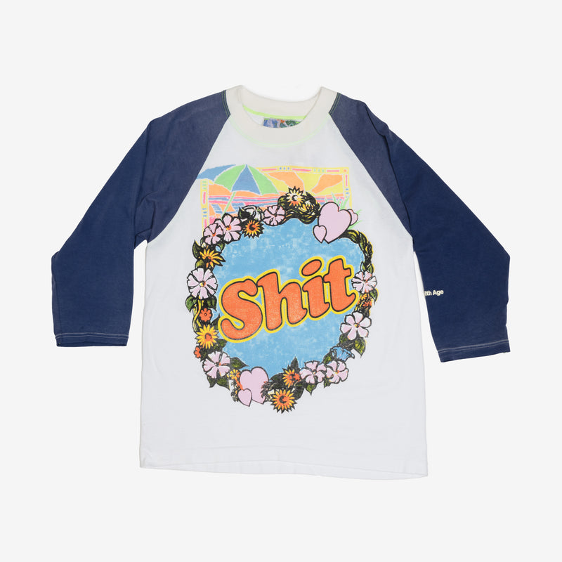 Shit Fuck Raglan T-Shirt