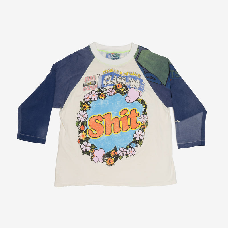 Shit Fuck Raglan T-Shirt