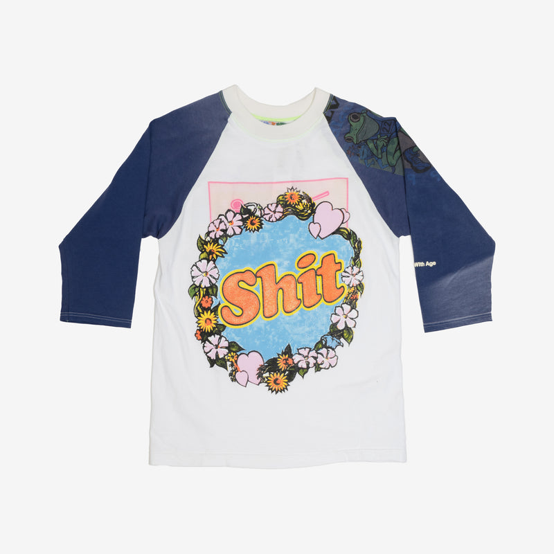 Shit Fuck Raglan T-Shirt