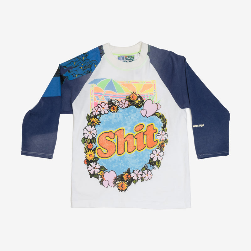 Shit Fuck Raglan T-Shirt