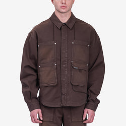 Mens Represent Clothing Workshop Shirt in Cedar