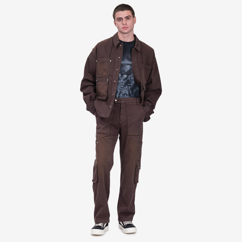 Mens Represent Clothing Workshop Pants in Cedar